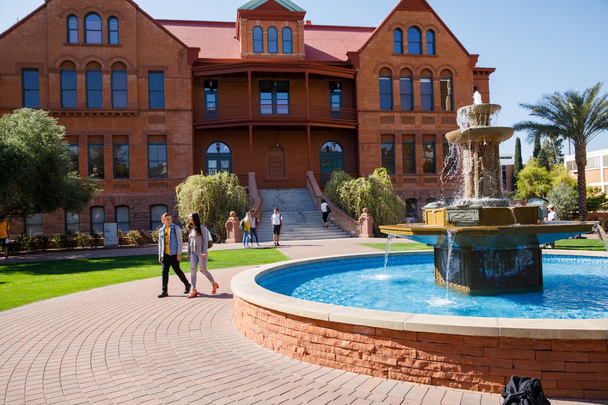 Old Main building ASU Tempe campus